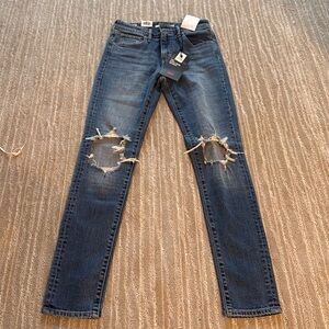 Levi’s 721 high rise skinny jeans 26 NWT